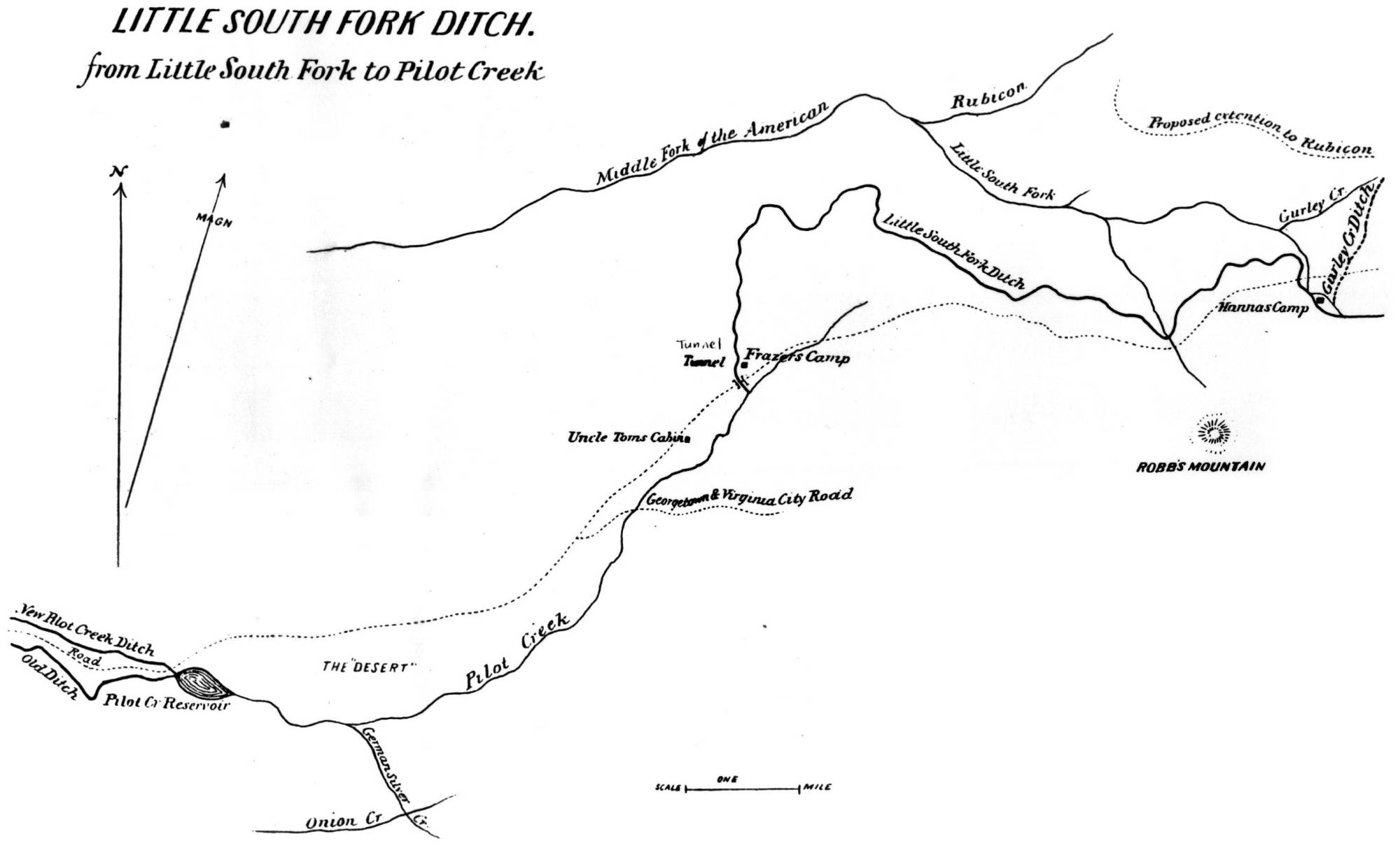 MAPS OF THE DIVIDE1865 TO THE PRESENT Gerle Creek